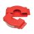 SKILCRAFT Gate Valve Lockout  1 to 61/2  Adjustable  4 Padlocks 1 to 61/2 Red Gate Valve