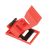 SKILCRAFT Breaker Lockout  Clampon w/Cleat  480/600V 23/4 x 113/16 x 9/32 Red Breaker