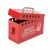 SKILCRAFT Group Lockout Box  13 Padlocks 41/2 x 11 x 6 Red Group