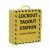 SKILCRAFT Lockout Tagout Padlock Station Cabinet  Not Stocked 17 x 151/4 x 51/2 Yellow Not Stocked