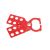 SKILCRAFT Lockout Tagout Hasp w/tabs  5 x 11/2 5 x 11/2 Red