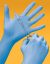 Nitrile gloves are powderfree, latexfree and contains no natural rubber proteins. Blue Medium NA