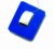 Mouse Pad  Blue 93/8 x 77/8 Blue