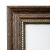 Hardwood finished frames with gold beaded molding measuring 3/4 wide. Walnut 81/2 x 11