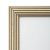 Antique Gold hardwood molding measures 3/4 wide. Antique Gold 11 x 14 Velcro Hanger