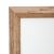 Solid Oak with clear finish molding measures 3/4 wide. Oak 11 x 14 Velcro Hanger, Easel Back