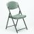 SKILCRAFT Folding Chair  Charcoal  1/Each 19 x 16 x 331/2 Platinum 350Pound Capacity