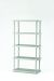 Open Storage Shelving Units  Durable BlowMolded Plastic  5 Shelves  16 Shelf Clearance  Platinum 74 x 36 x 18 Platinum 5Shelf