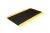 AntiFatigue Mats  HeavyDuty Industrial HardTop  2 x 3 x 0.563  Black/4 Yellow Boarder Stripes 2 x 3 x 0.563 Black HeavyDuty