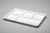 Five compartment rectangular mess tray is disposable, tasteless, odorless, and water and grease resistant. White 121/2 x 81/2 NA