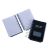 Flexible looseleaf binder includes plastic envelopes for insertion of flight checklists. Blue 83/8 x 6 x 2 55 Plastic Envelopes  5 Fasteners  6 Rings