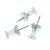 Push Pin  Clear 3/8 Clear