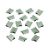 Clam Clips fasten paper neatly and securely without paper creases. These removable and reusable clips wont crease or bend edges of paper. Stainless Steel Small NA