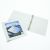 Framed SlantD Ring View Binder  1 Capacity  White 1 Capacity White Framed SlantD View