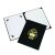 Binder, Awards Certificate, Gold DLA Seal, Black, 11.5x14.5