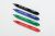 Retractable markers features low odor, nontoxic premium ink that dries quickly and will not smear or leak. Marks on wood, glass, plastic, metal, porous surfaces and more.  Black, Blue, Green & Red Ink NA Fine Point  4 Color Set