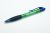 Retractable ballpoint pen provides an exceptionally smooth writing experience.  Blue Ink  Fine Point