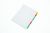 Multiple Index Sheets Tabbed A  Z Letter MultiColor A  Z