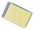 These perforated writing pads are ruled with double line margin and extra heavy weight .050 cal backer boards. Canary Letter NA