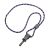 SKILCRAFT Neck Lanyard  1/4 Round Cord  Swivel Hook  Patriotic 36 Patriotic Breakaway Clasp