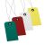 Blank plastic cable identification tags are for tactical use for line identification on field wires and cables. Yellow  Cable Identification Tag