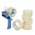 7510015796872, SKILCRAFT Commercial Package Sealing Tape with Pistol Grip Dispenser, 3 Core, 2 x 55 yds, Clear, 6/Pack