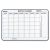 7520014845263, SKILCRAFT Cubicle Calendar Board, 42Day Planning/Scheduling, 24 x 36, White Surface, Satin Aluminum Frame