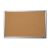 7195014840010, SKILCRAFT Cork Board, 48 x 36, Tan Surface, Anodized Aluminum Frame