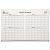 7110015550295, SKILCRAFT Cubicle Calendar Board, 4Month Planning/Scheduling, 24 x 36, White Surface, Satin Aluminum Frame