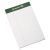 7530015169629, SKILCRAFT Process ChlorineFree Paper Pads, Wide/Legal Rule, 50 White 5 x 8 Sheets, Dozen