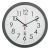 6645016238823 SKILCRAFT SelfSet Wall Clock, 14.5 Overall Diameter, Black Case, 1 AA (sold separately)