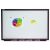 7110016305171, SKILCRAFT Magnetic Porcelain Dry Erase Board, 48 x 36, White Surface, Natural Mahogany Frame