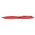 7520016451149, SKILCRAFT VISTA Ballpoint Pen, Retractable, Bold 1.4 mm, Red Ink, Translucent Red Barrel, Dozen
