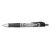 7520016539298, SKILCRAFT Needle Point Rollerball Pen, Retractable, Fine 0.7 mm, Black Ink, Gray/Black/White Barrel, Dozen