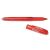 7520016580387, SKILCRAFT Erasable ReWrite Gel Pen, Stick, Medium 0.7 mm, Red Ink, Translucent Red Barrel, Dozen