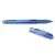 7520016580389, SKILCRAFT Erasable ReWrite Gel Pen, Stick, Medium 0.7 mm, Blue Ink, Translucent Blue Barrel, Dozen