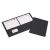 7510015552905, SKILCRAFT Double Pocket Portfolio, 0.38 Capacity, 11 x 8.5, Black, 25/Box