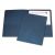 7510005842489, SKILCRAFT Double Pocket Portfolio, 0.38 Capacity, 11 x 8.5, Dark Blue, 25/Box