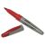 7520015194374, SKILCRAFT Permanent Impression Marker, Fine Bullet Tip, Red, Dozen