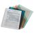 7520016615817, SKILCRAFT Poly ThreeRing Slashstyle File Jacket, 3Hole Punched, Letter Size, Assorted Colors, 5/Pack