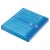 7530016618833, SKILCRAFT Poly String/Button SideLoading 1.25 Expansion Envelope, 1 Section, Letter Size, Blue, 5/Pack