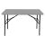 7110016716418, SKILCRAFT Blow Molded Folding Tables, Rectangular, 30w x 96d x 29h, Charcoal