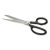5110002939199 SKILCRAFT Straight Trimmers Shears, 7 Long, 3 Cut Length, Straight Black Handle