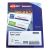 7530016878806, SKILCRAFT AVERY Tent Cards, White, 2.5 x 8.5, 2 Cards/Sheet, 50 Sheets/Pack