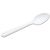 7340000221317, SKILCRAFT Plastic Flatware, Type III, Teaspoon, White, 100/Pack