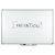 7110015550294, SKILCRAFT Magnetic Porcelain Marker Board, 24 x 36, White Surface, White Aluminum Frame
