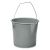 7240000606006, SKILCRAFT Utility Pail, 10 qt, Polyethylene, Gray, 10 dia