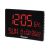 6645016988078 SKILCRAFT LED Selfset Digital Clock, 9.7 x 6.3, Black Case, AC Powered, 1 CR2032 (included)