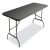 7110017025670, SKILCRAFT BiFold Folding Table, Rectangular, 30w x 69d x 26h, Charcoal Gray