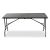 7110017025675, SKILCRAFT BiFold Folding Table, Rectangular, 30w x 60d x 29h, Charcoal Gray